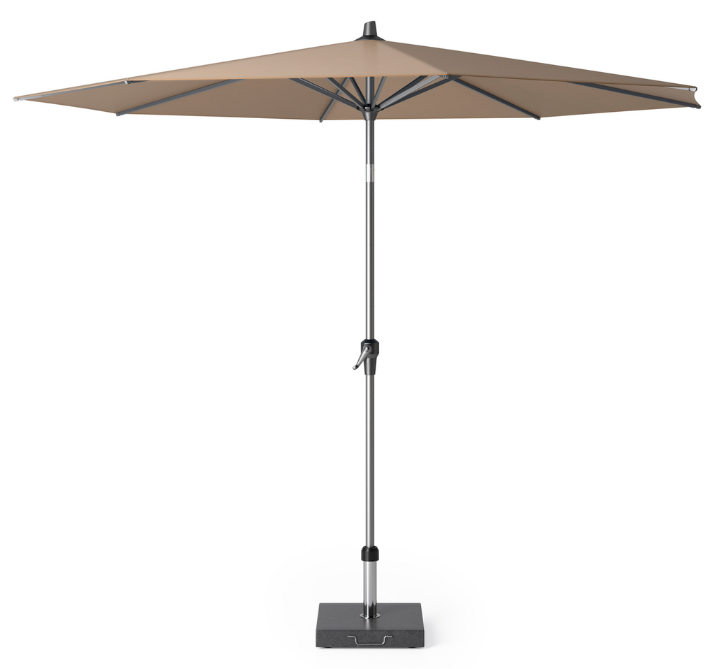 Platinum Stokparasol Riva Taupe 300 x 300 cm
