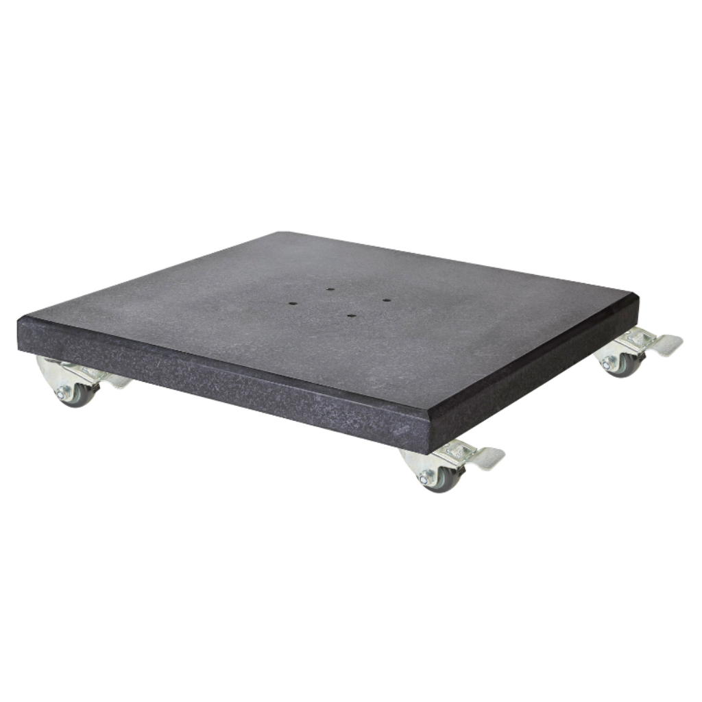 Platinum Parasolvoet Modena 120 kg Zwart