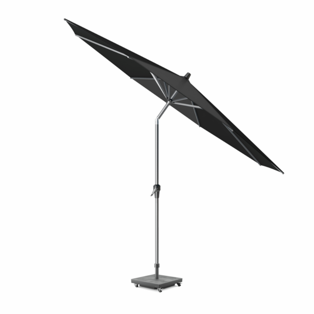 Platinum Stokparasol Riva Premium Faded Black ø 300 cm