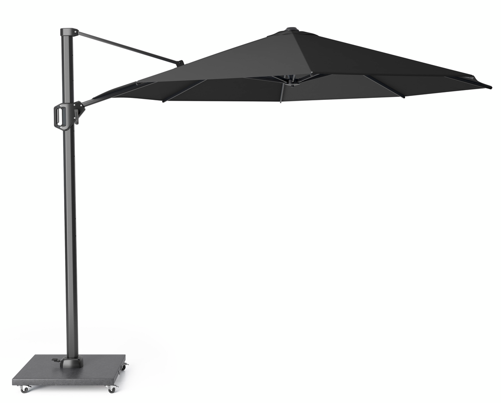 Platinum Zweefparasol Challenger T¹ premium Faded black Ø3.5 m