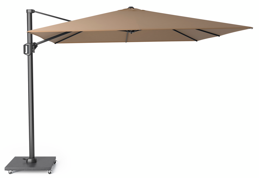 Platinum Challenger Zweefparasol T1 3x3m Taupe