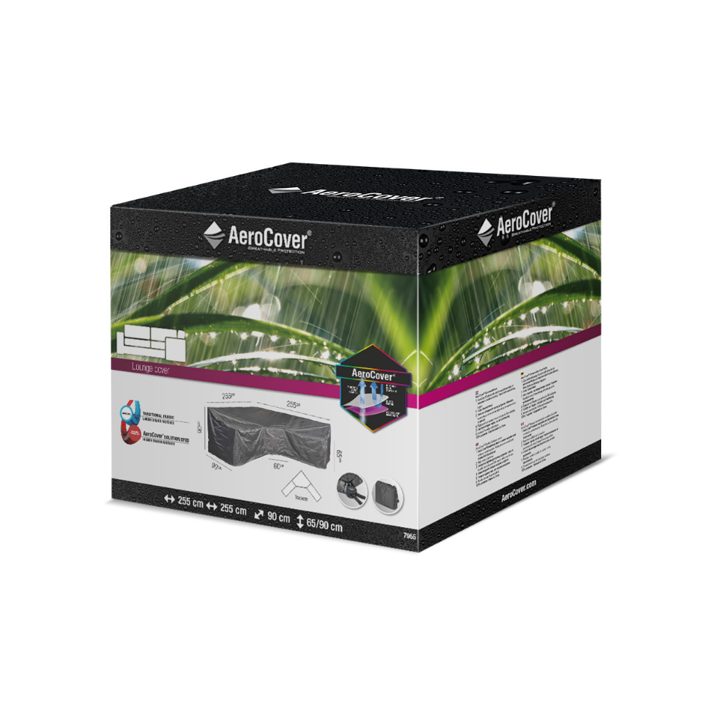 AeroCover Loungesethoes 255 x 255 x 85 x 65/90 cm 7955