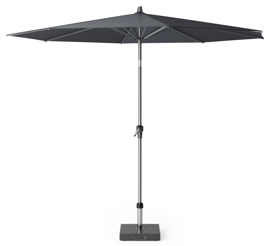 Platinum Stokparasol Riva  Antraciet 300 x 300 cm