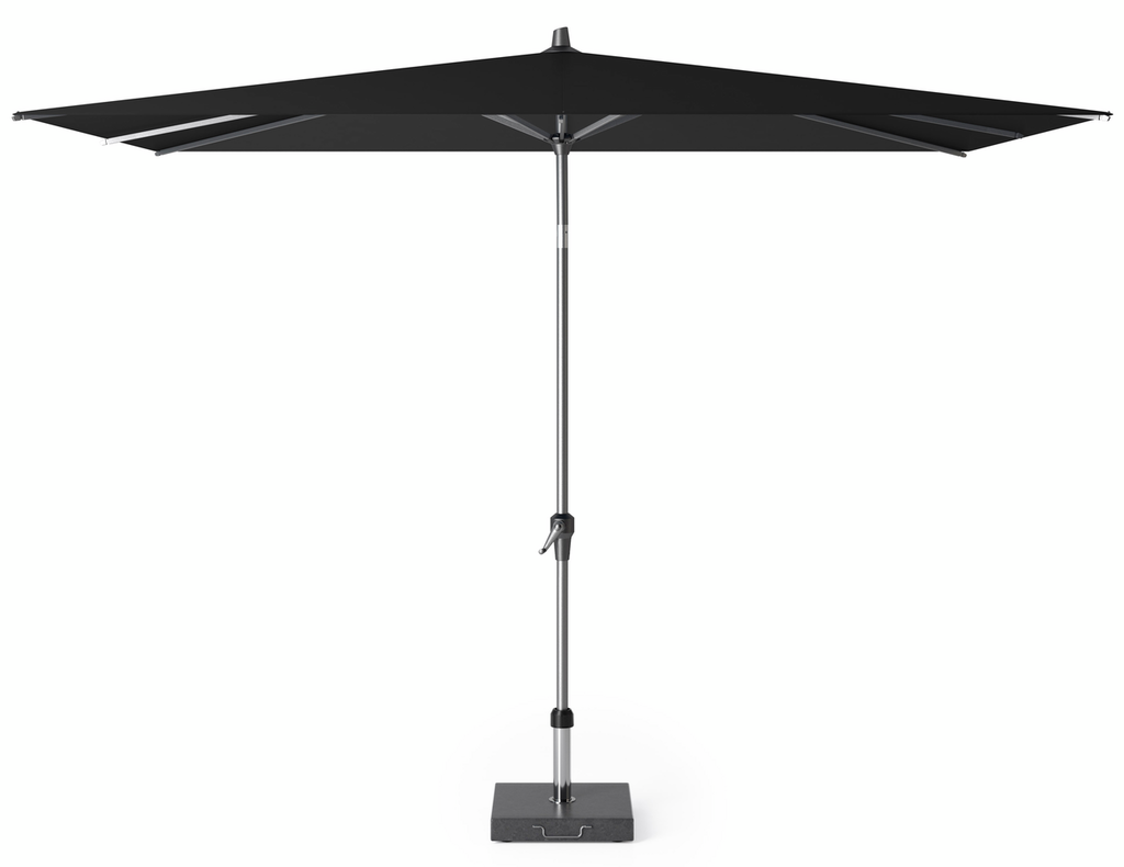 Platinum Riva Stokparasol 3x2 Zwart