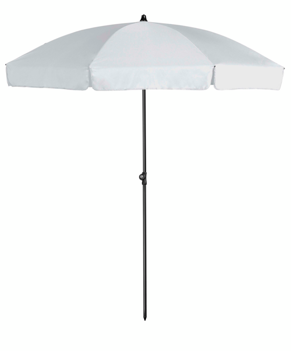 Platinum Aruba Stokparasol ø2,0 volant White