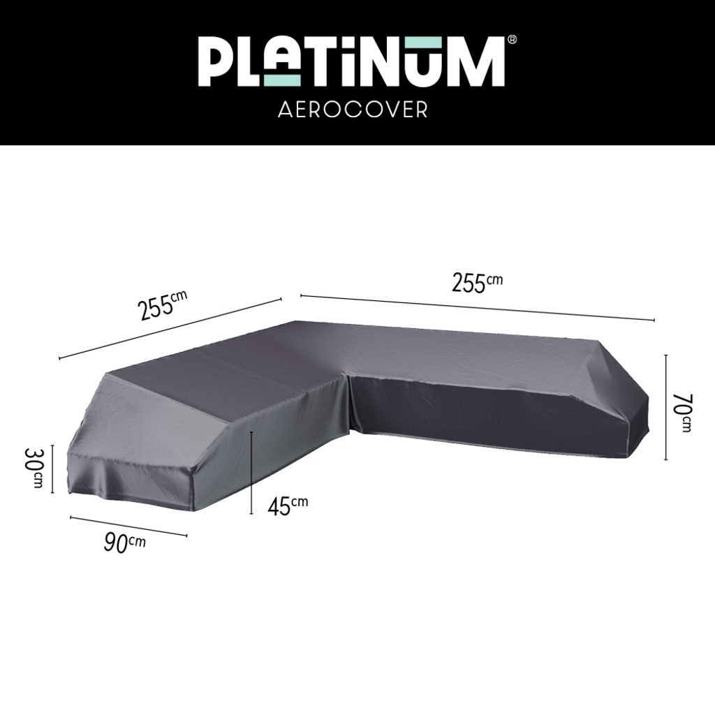 AeroCover Loungeset platformhoes 7880 255 x 255 x 90 x 30/45/70 cm