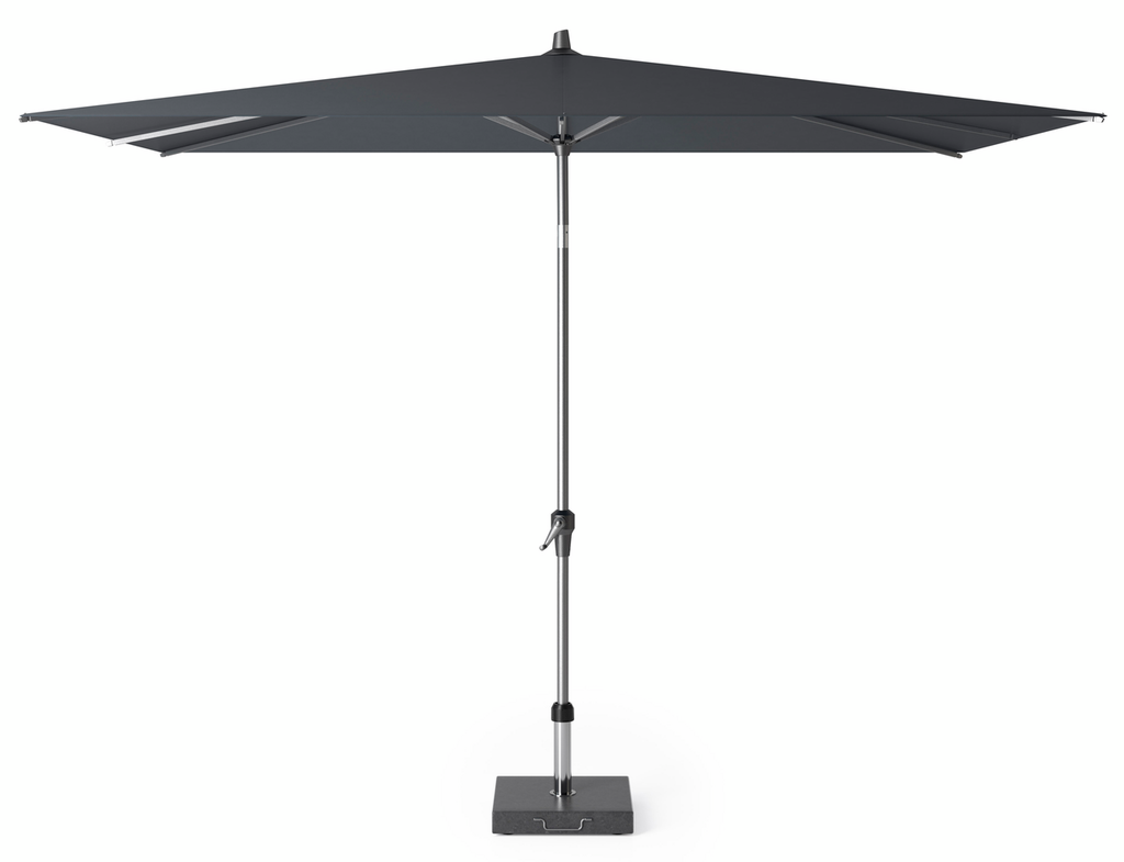 Platinum Stokparasol Riva Antraciet Rechthoek 300 x 200 cm