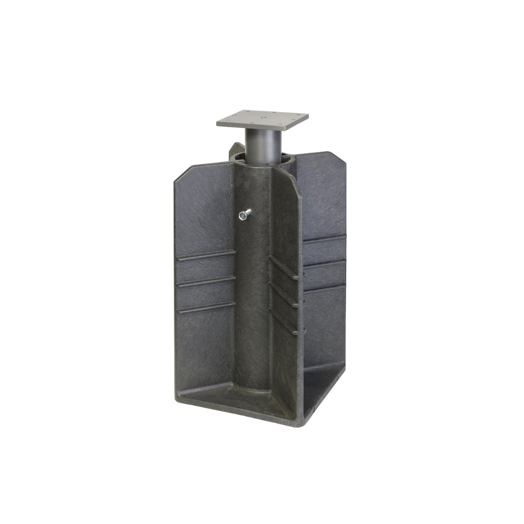 Platinum ingraaf parasolvoet zwart