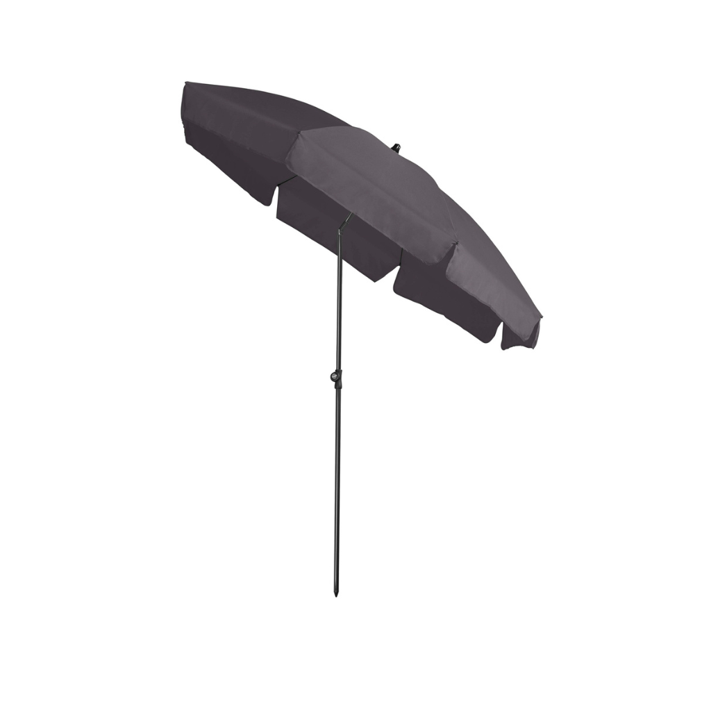 Platinum Aruba Stokparasol ø2,0 volant Anthracite