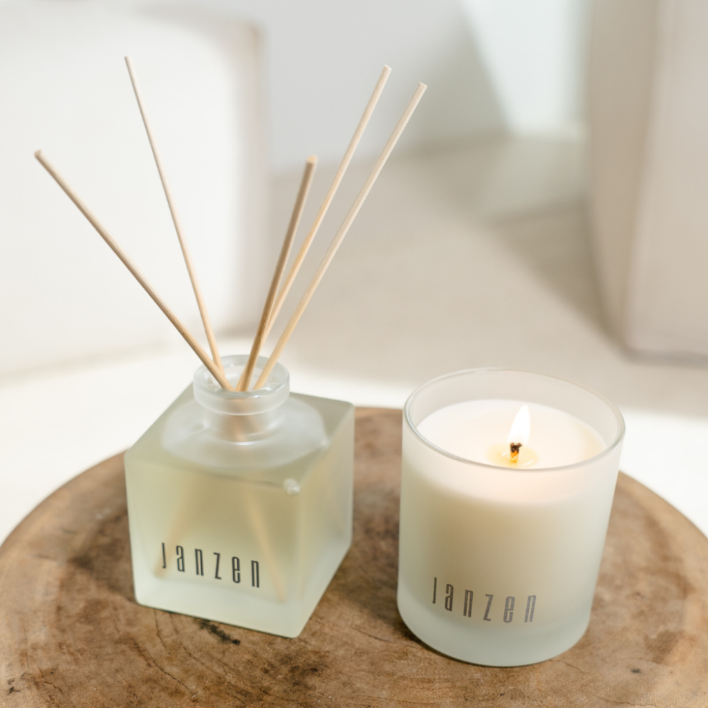 Janzen Scented Candle Grey 04