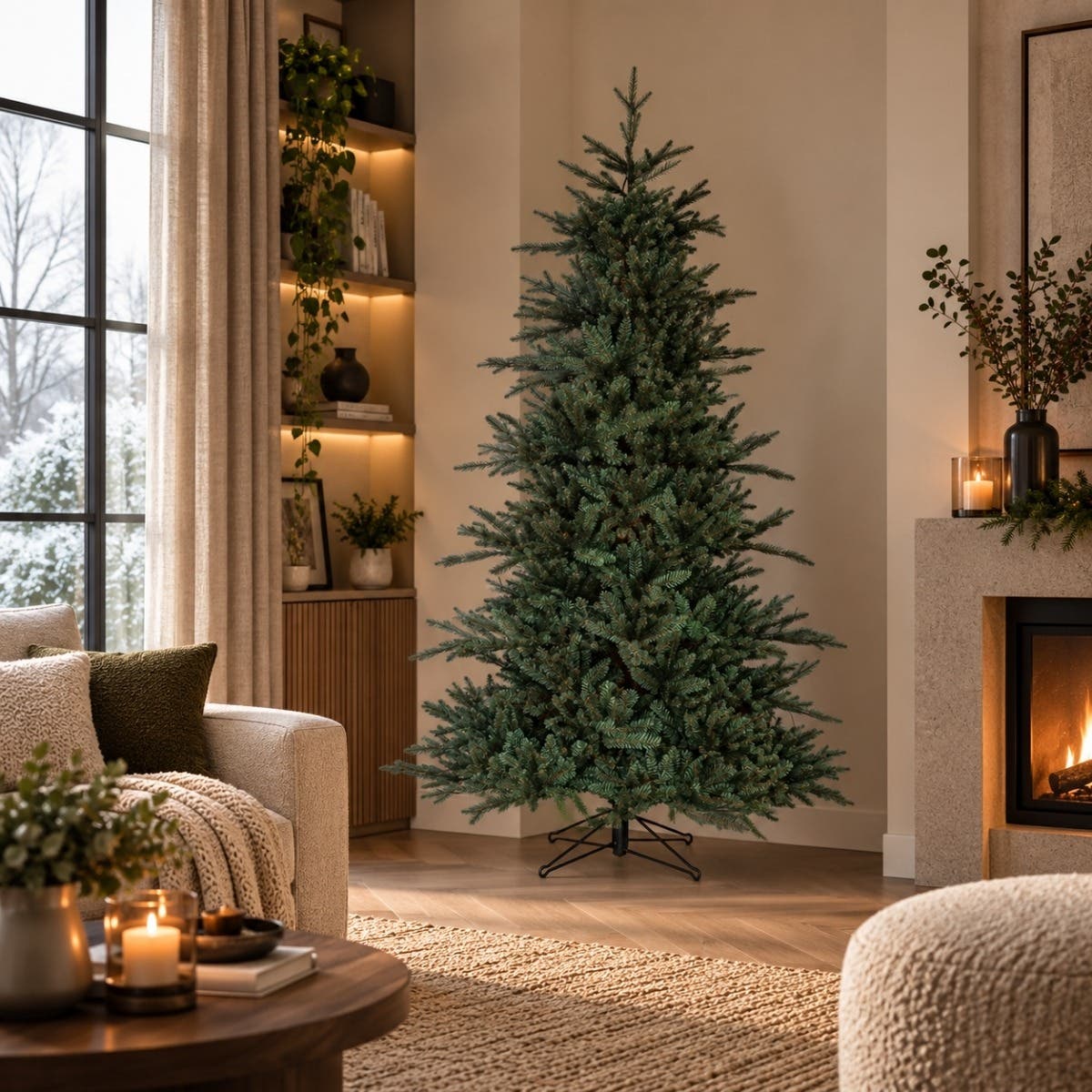 Black Box Trees Kunstkerstboom Macallan Groen 230 x 140 cm