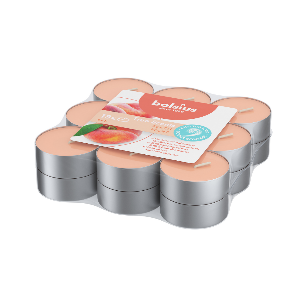 Bolsius Geurtheelichten True Scents Peach