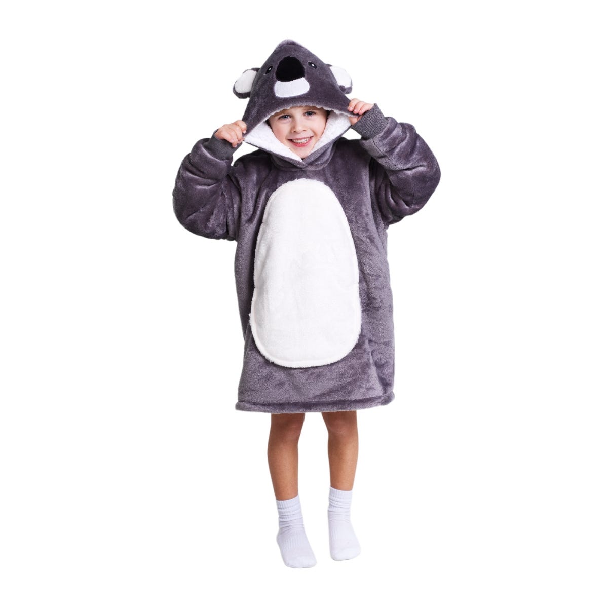 Noxxiez Hoodiedeken Koala Small (3 tot 6 jaar)