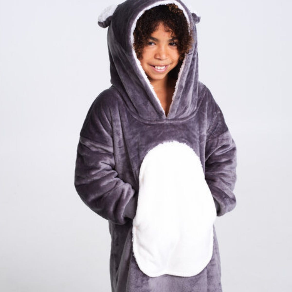 Noxxiez Hoodiedeken Koala Medium (grote kinderen tot 160 cm)