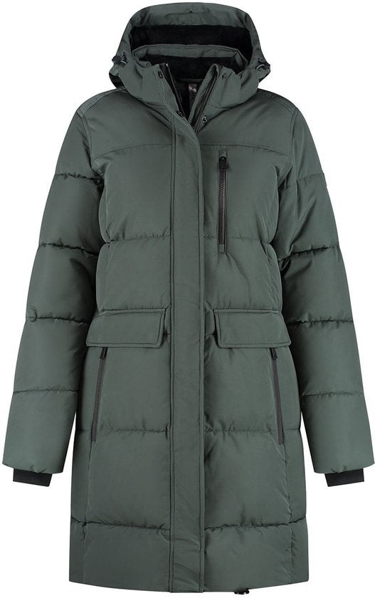 Kjelvik Marley Dames Outdoorjas Green