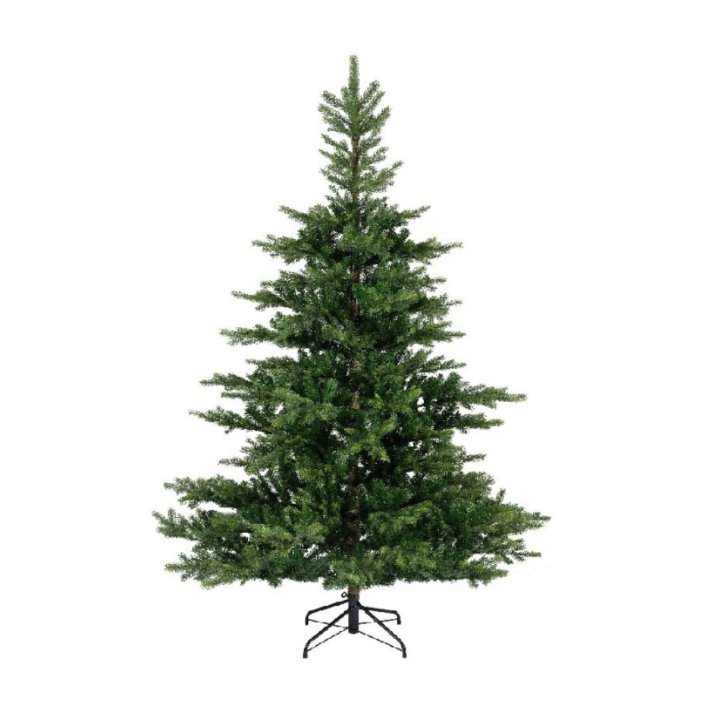 Everlands kunstkerstboom Grandis fir groen 150 x 111 cm