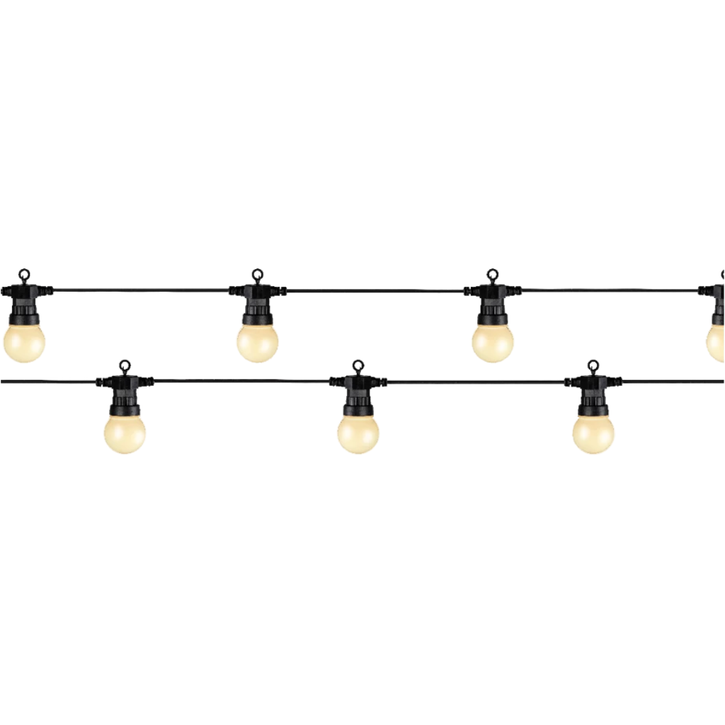 Lumineo Feestverlichting Startset bolvorm 950 cm 20 lampjes