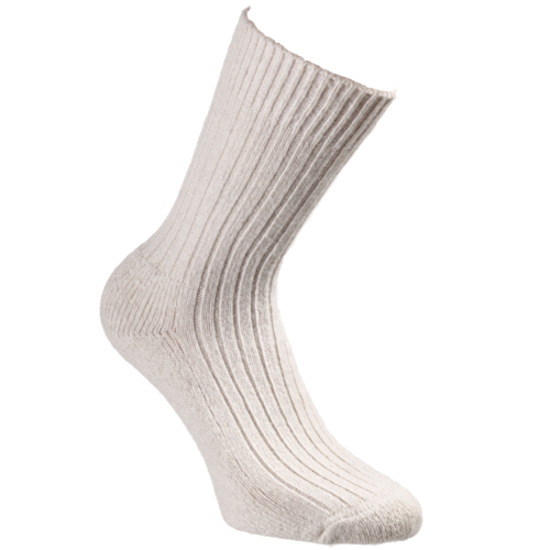 Woolwarmers Wollen Sokken 2-Pack Crème maat 39-42