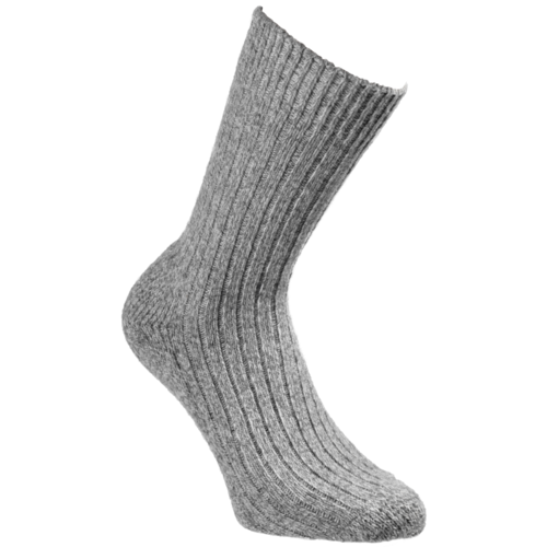 Woolwarmers Wollen Sokken 2-Pack Grijs maat 39-42