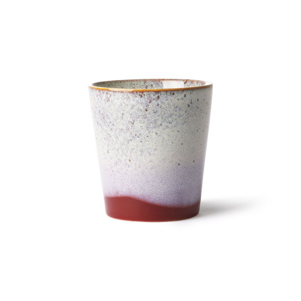 HKliving 70S Ceramics Coffee Mug, Frost