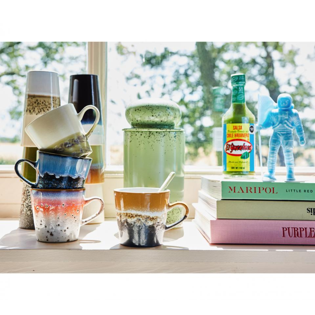 HKliving Koffiekopje Americano 70's Ceramics Pegasus 0.27 L