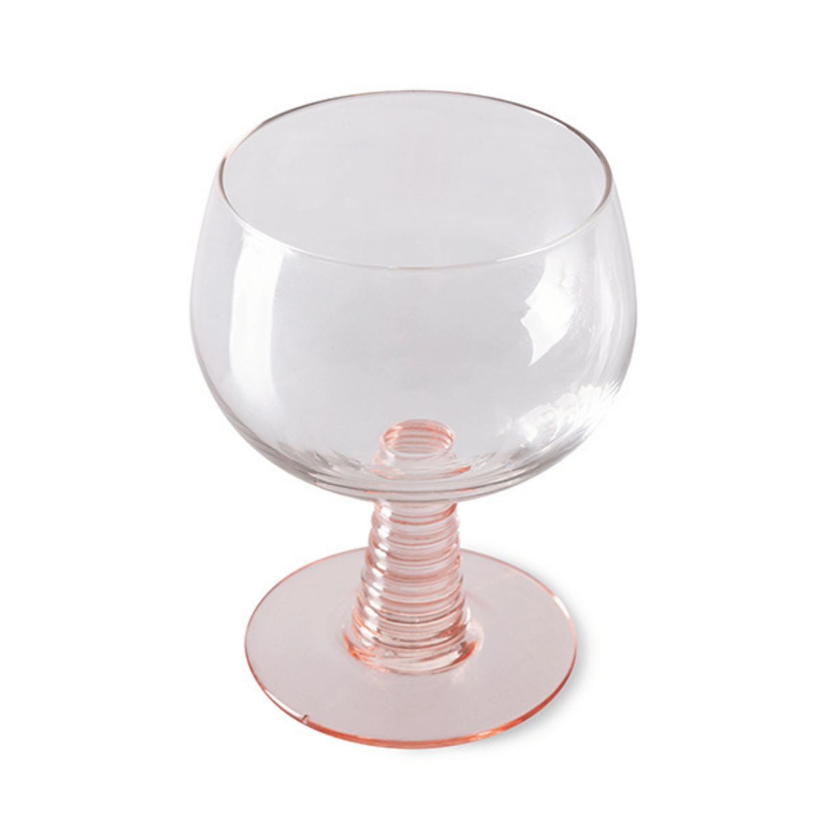 Hkliving Wijnglas Swirl Laag Nude 0.35 L