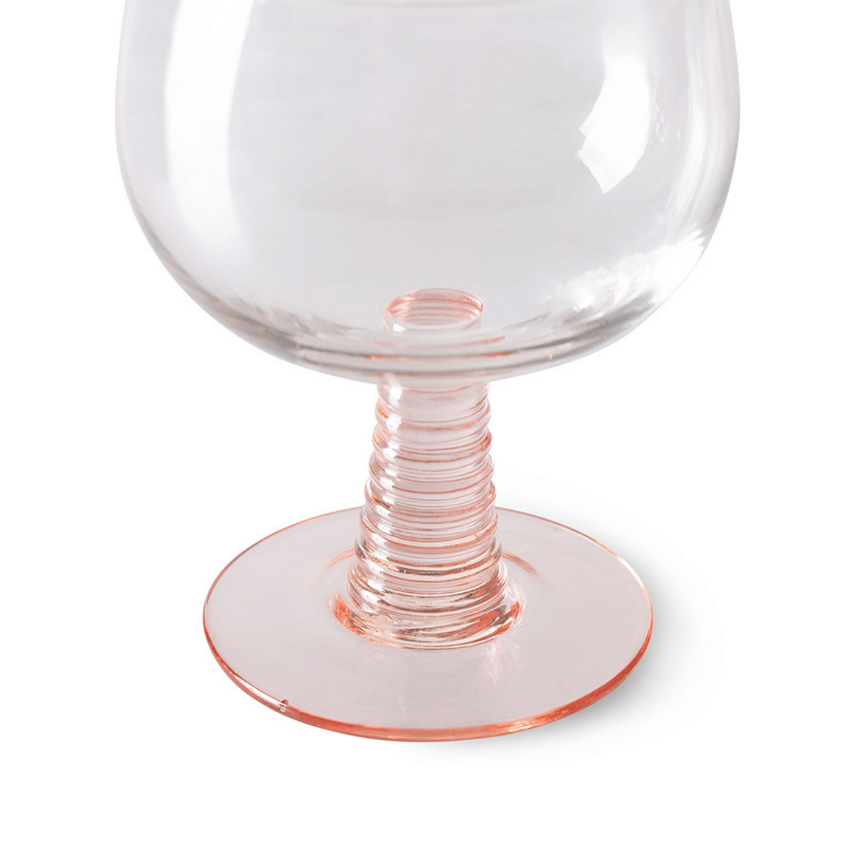 Hkliving Wijnglas Swirl Laag Nude 0.35 L