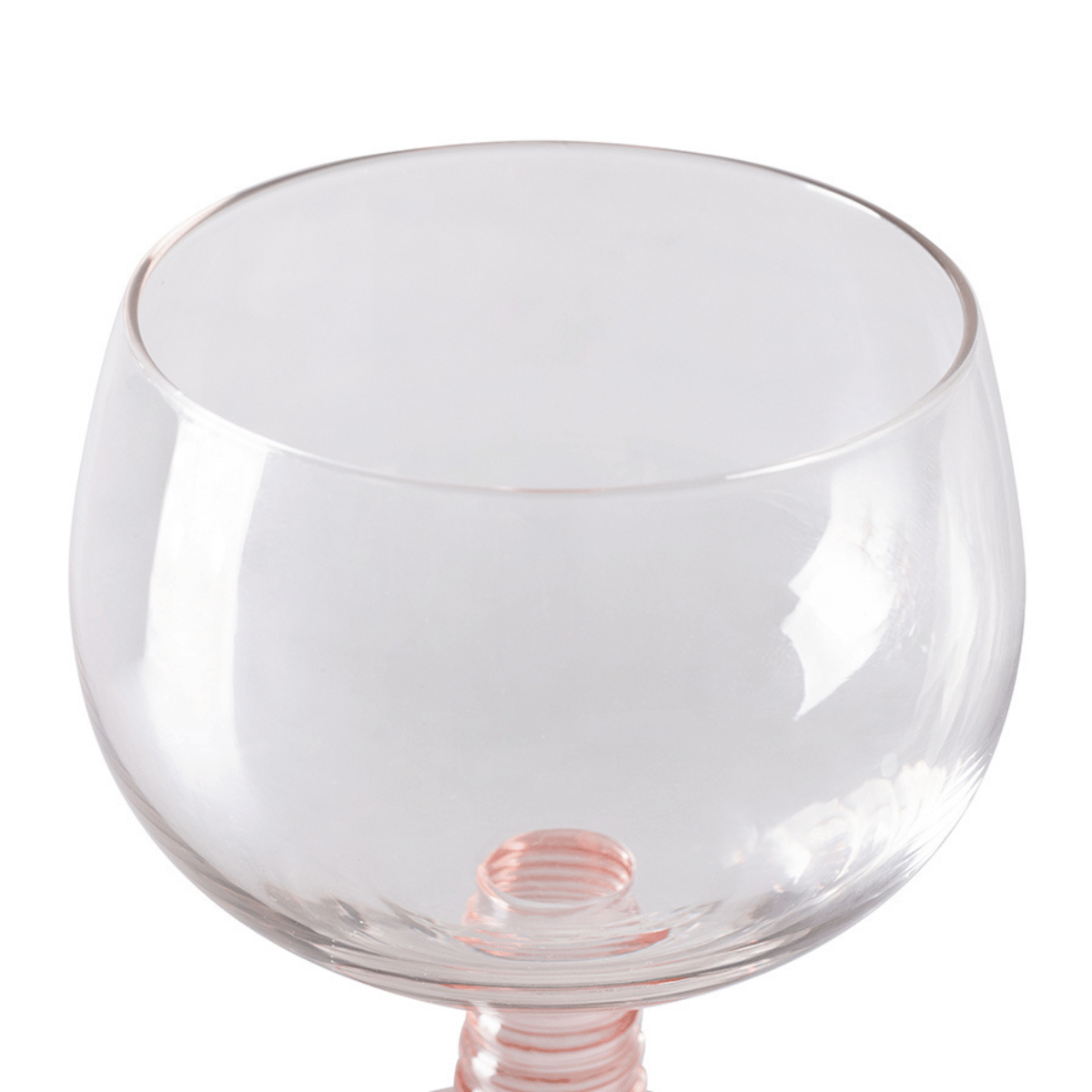 Hkliving Wijnglas Swirl Laag Nude 0.35 L