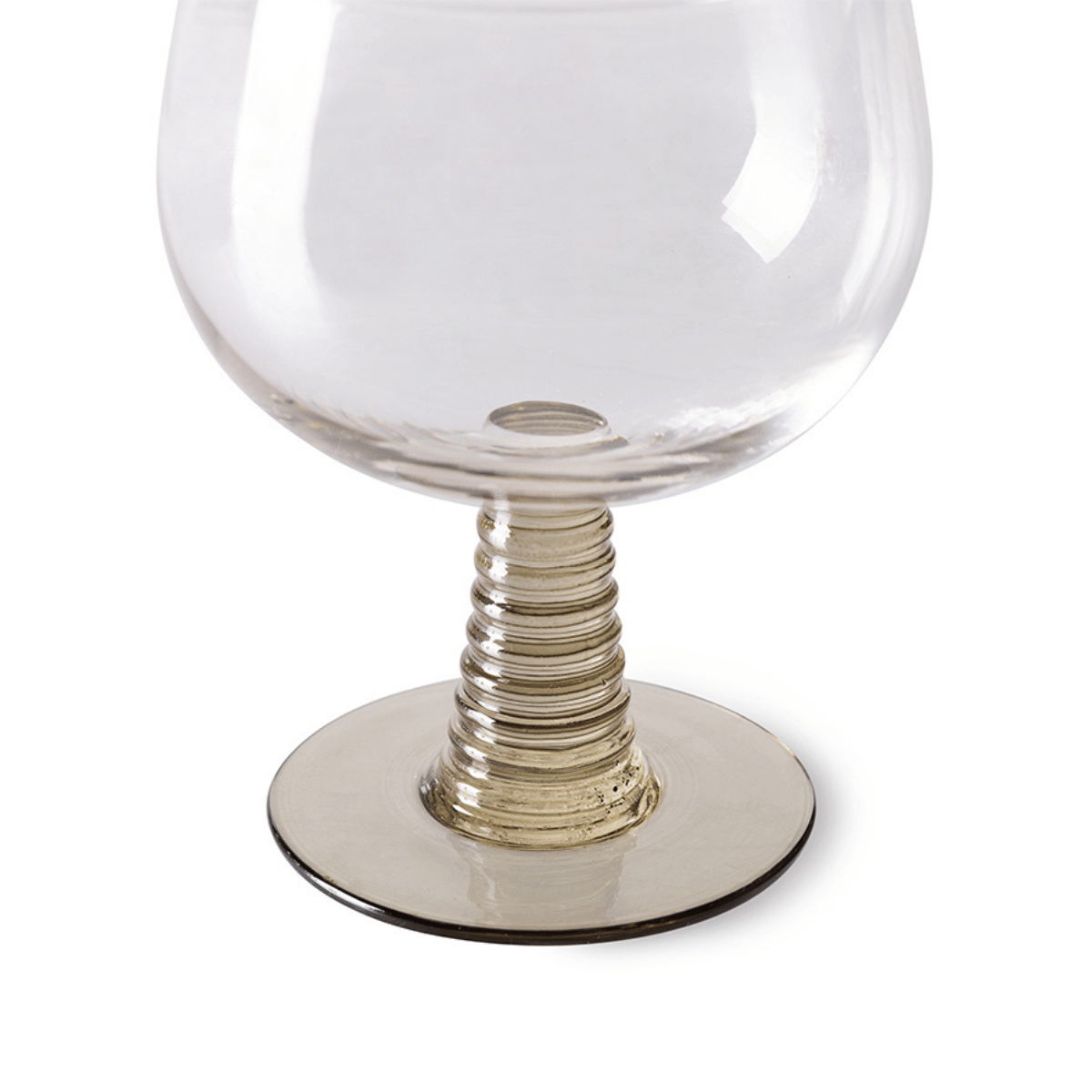 Hkliving Wijnglas Swirl Laag Groen 0.35 L