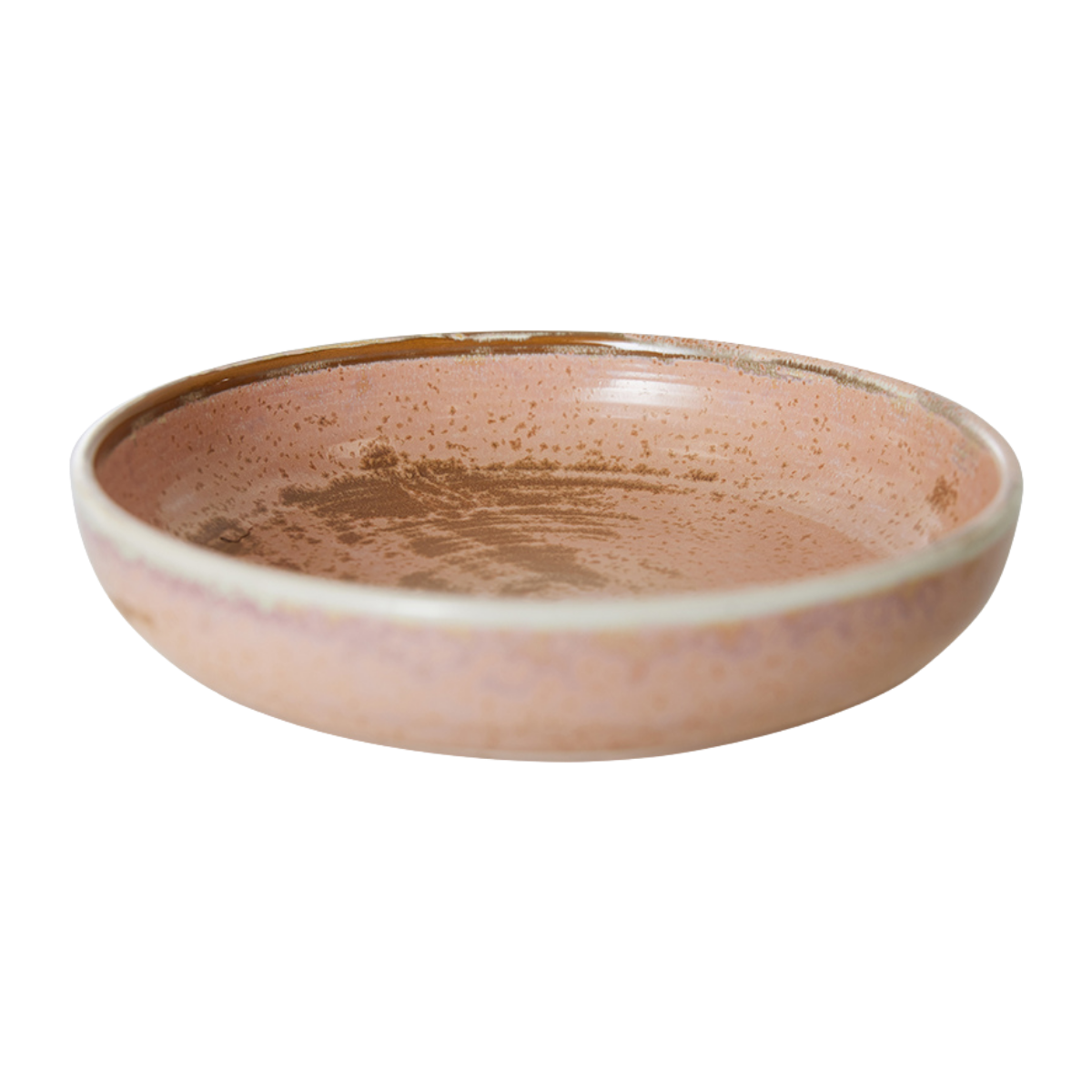 HKliving Diepbord Chef Ceramics Rustic Pink L 21.5 cm