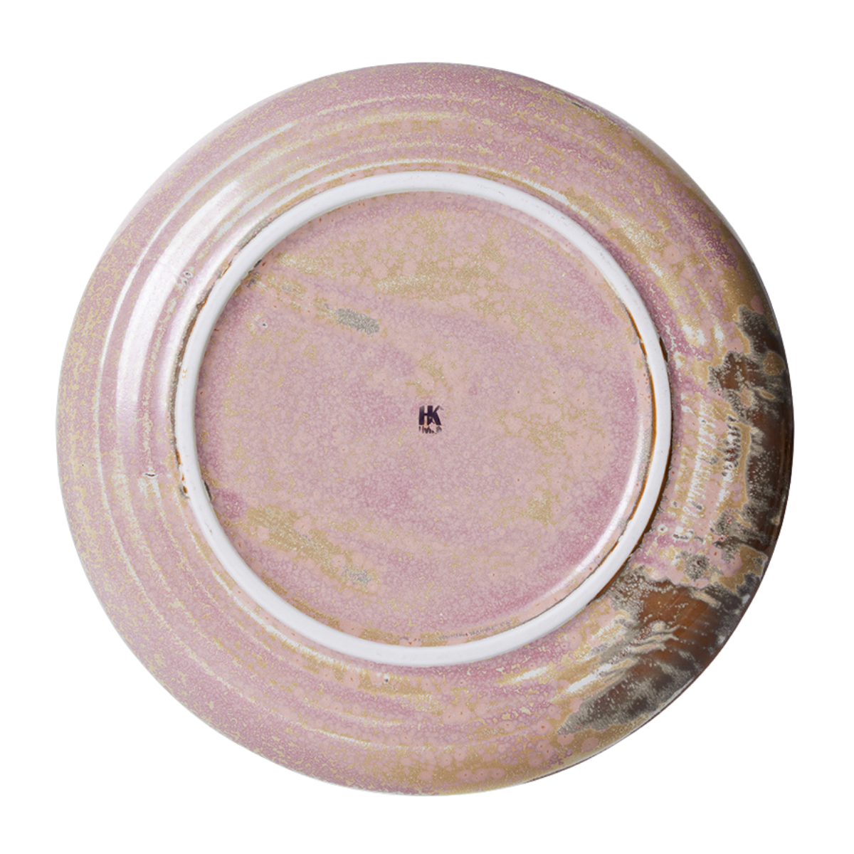 HKliving Diepbord Chef Ceramics Rustic Pink L 21.5 cm