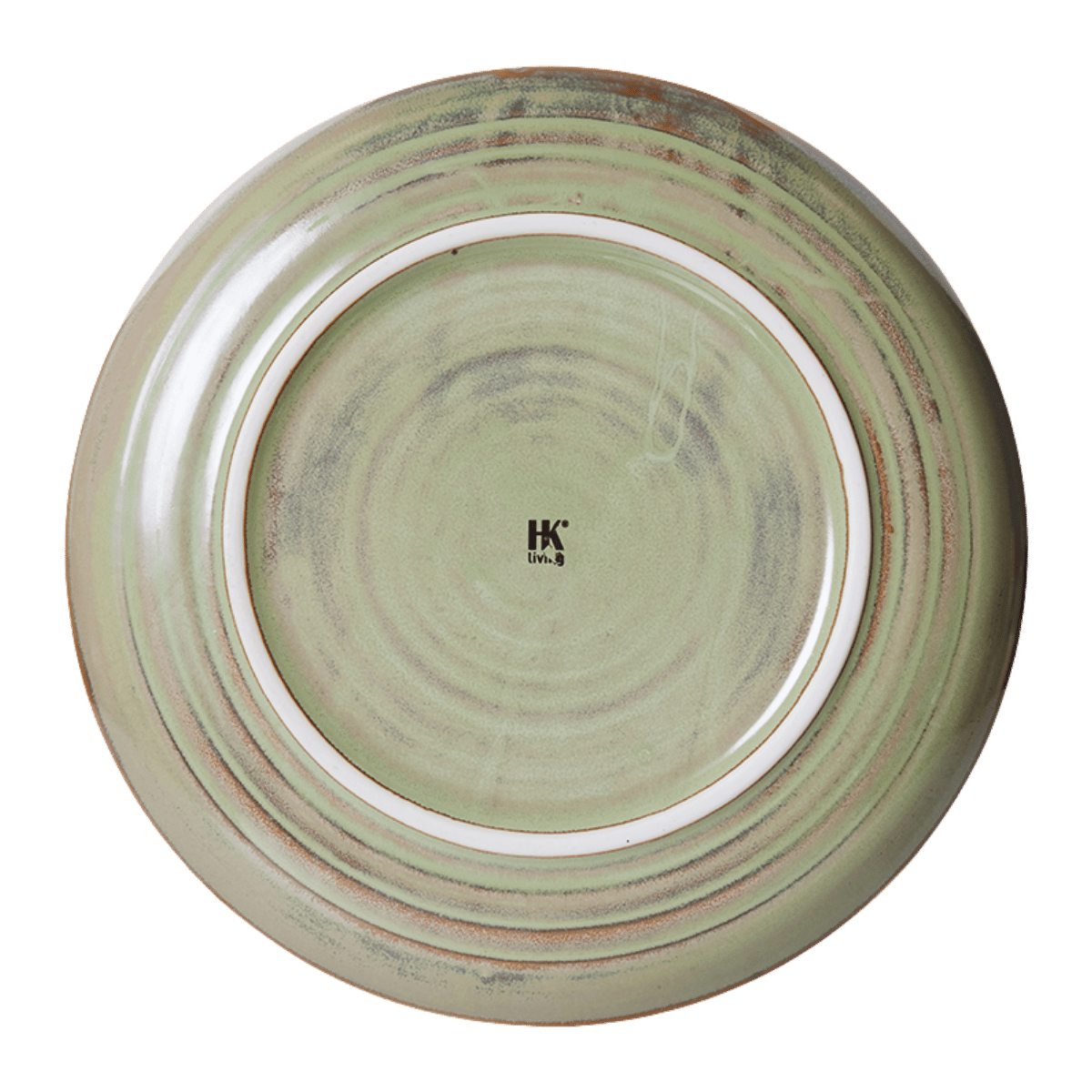 HKliving Bijgerechtbord Chef Ceramics Moss Green 20 cm
