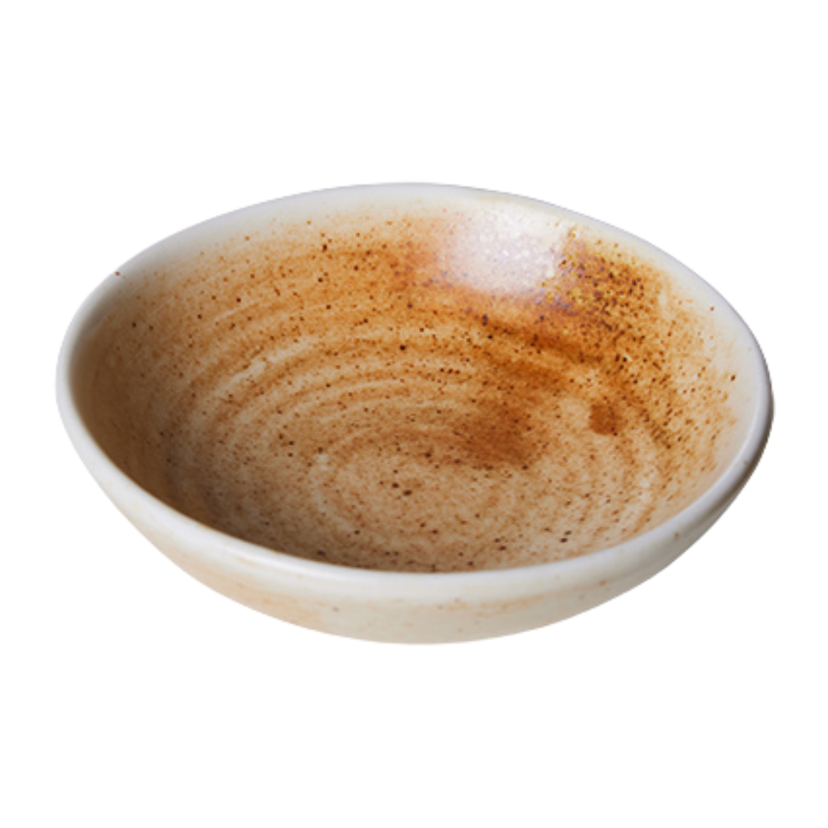 HKliving Schaaltje Chef Ceramics Rustic Cream/Brown 9 cm