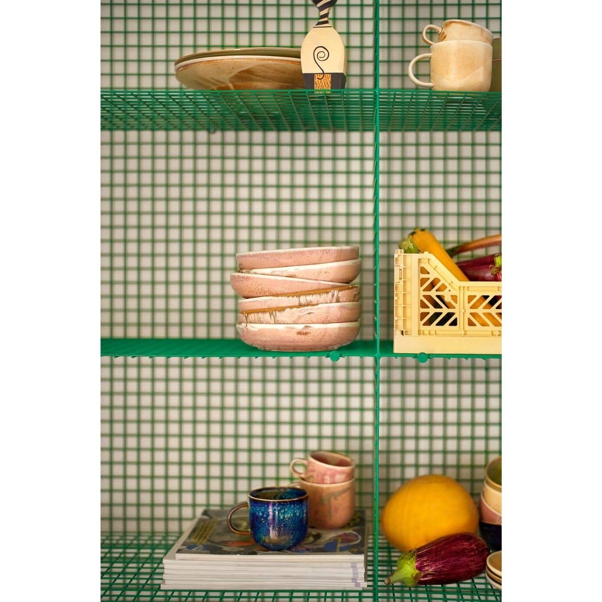 HKliving Kop en Schotel Chef Ceramics Rustic Pink