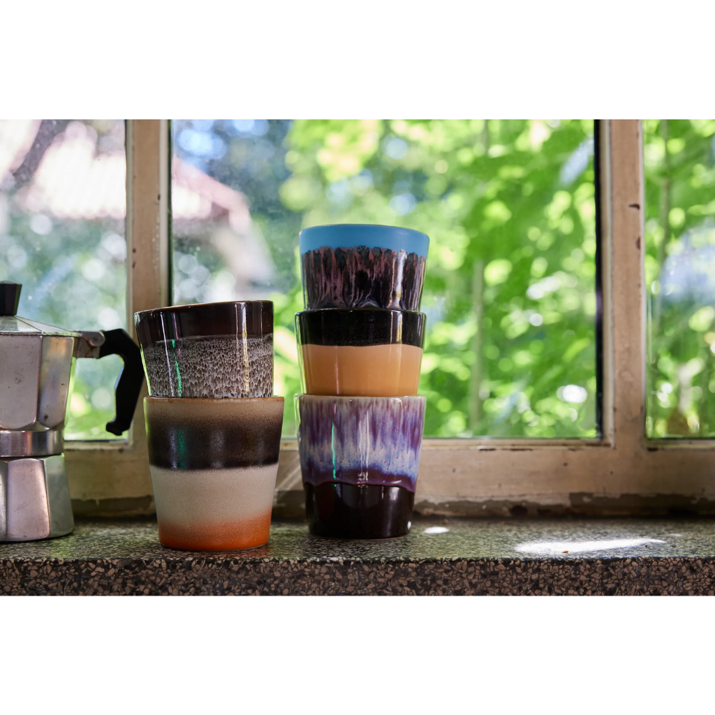 HKliving 70s Ceramics coffee mug Yeti