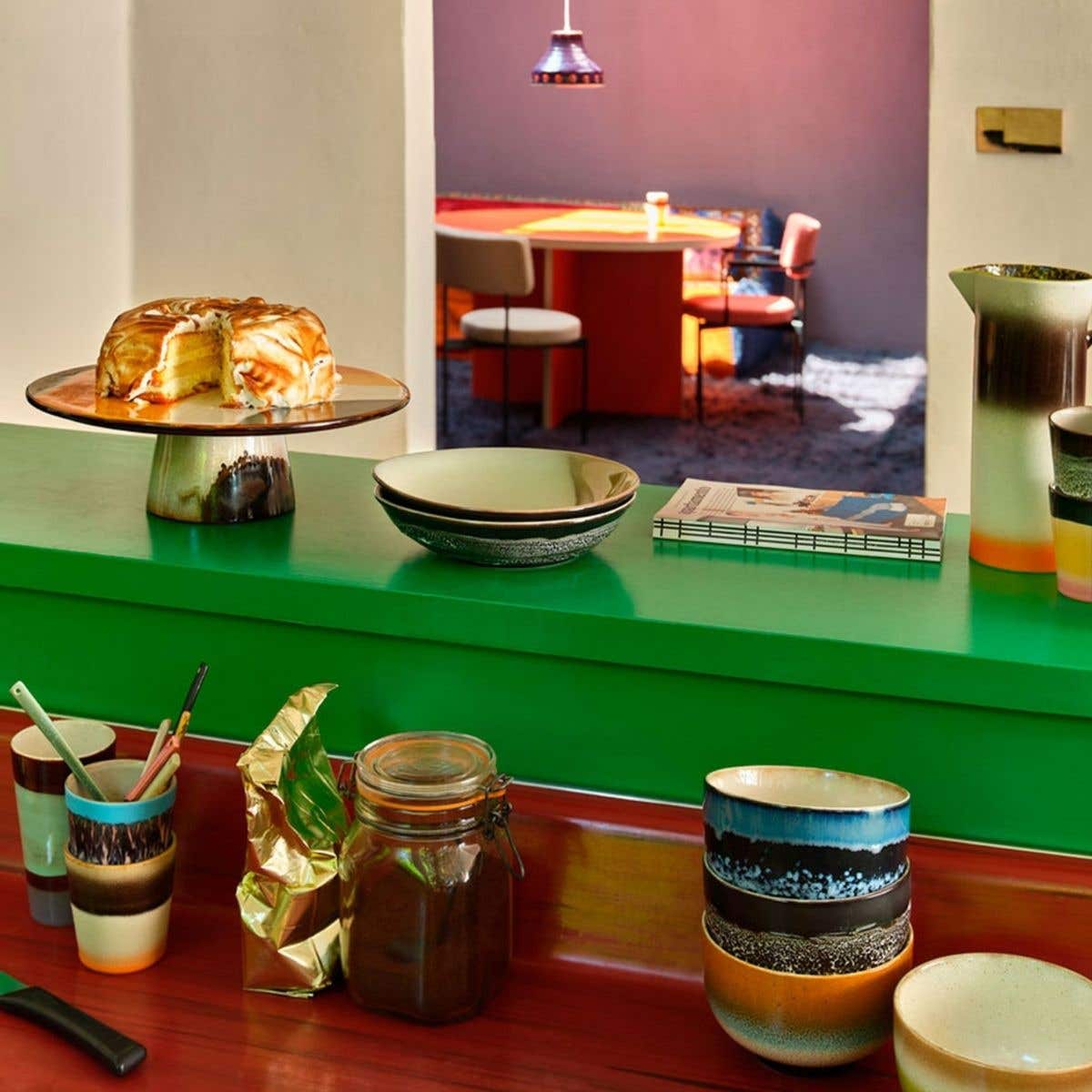 HKliving 70s Ceramics coffee mug Sunshine