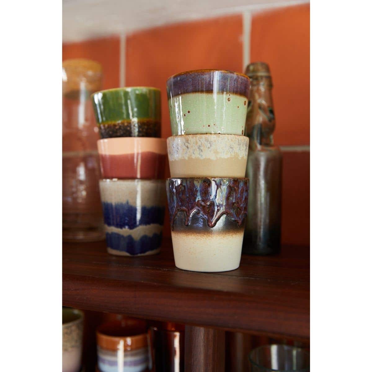 HKliving Koffiekopje 70's Ceramics Aurora 0.23 L
