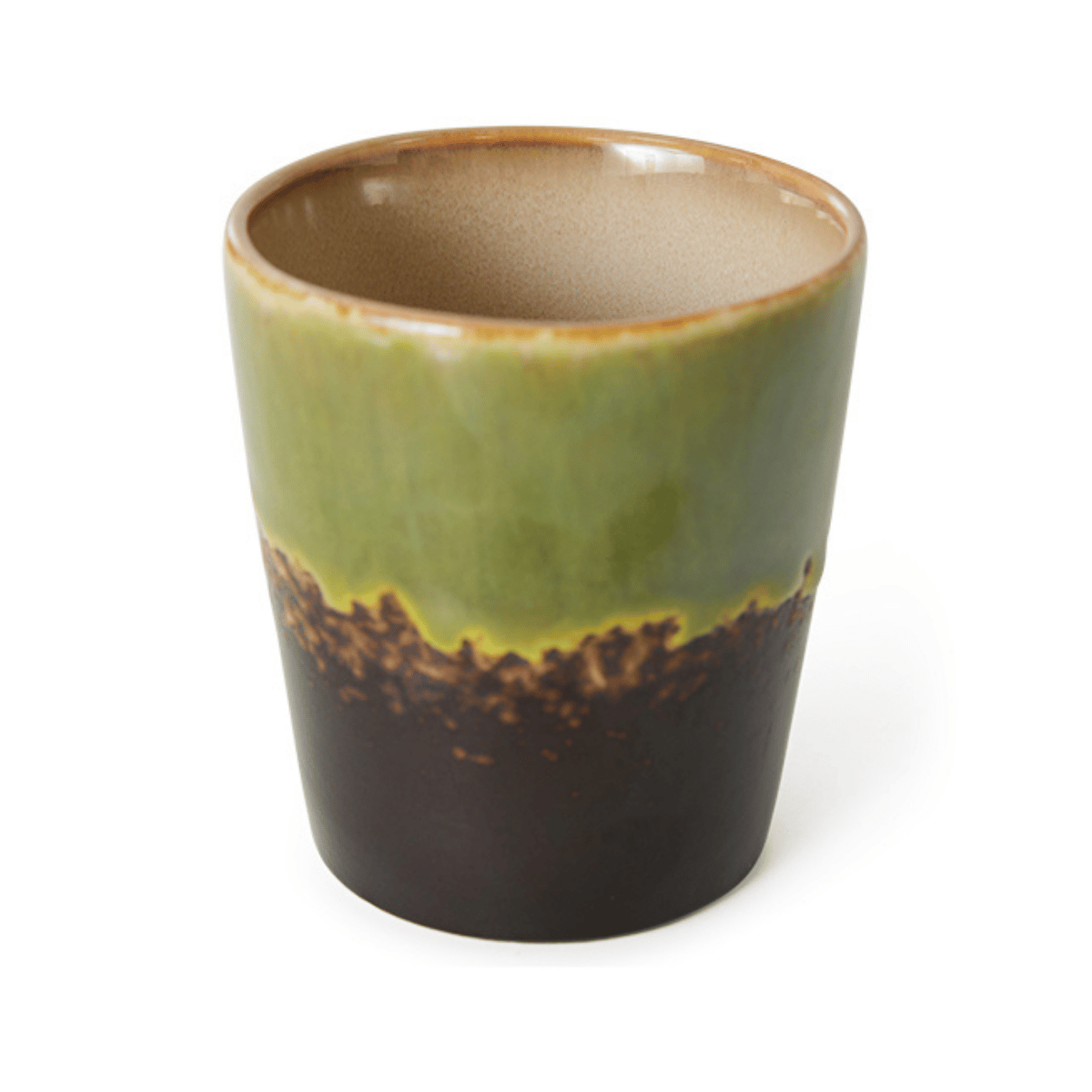 HKliving 70S Ceramics Coffee Mug, Algae