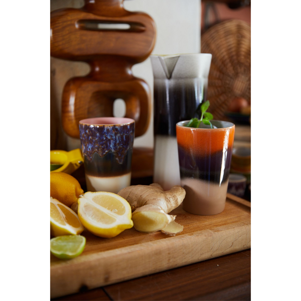 HKliving 70S Ceramics Tea Mug, Rise