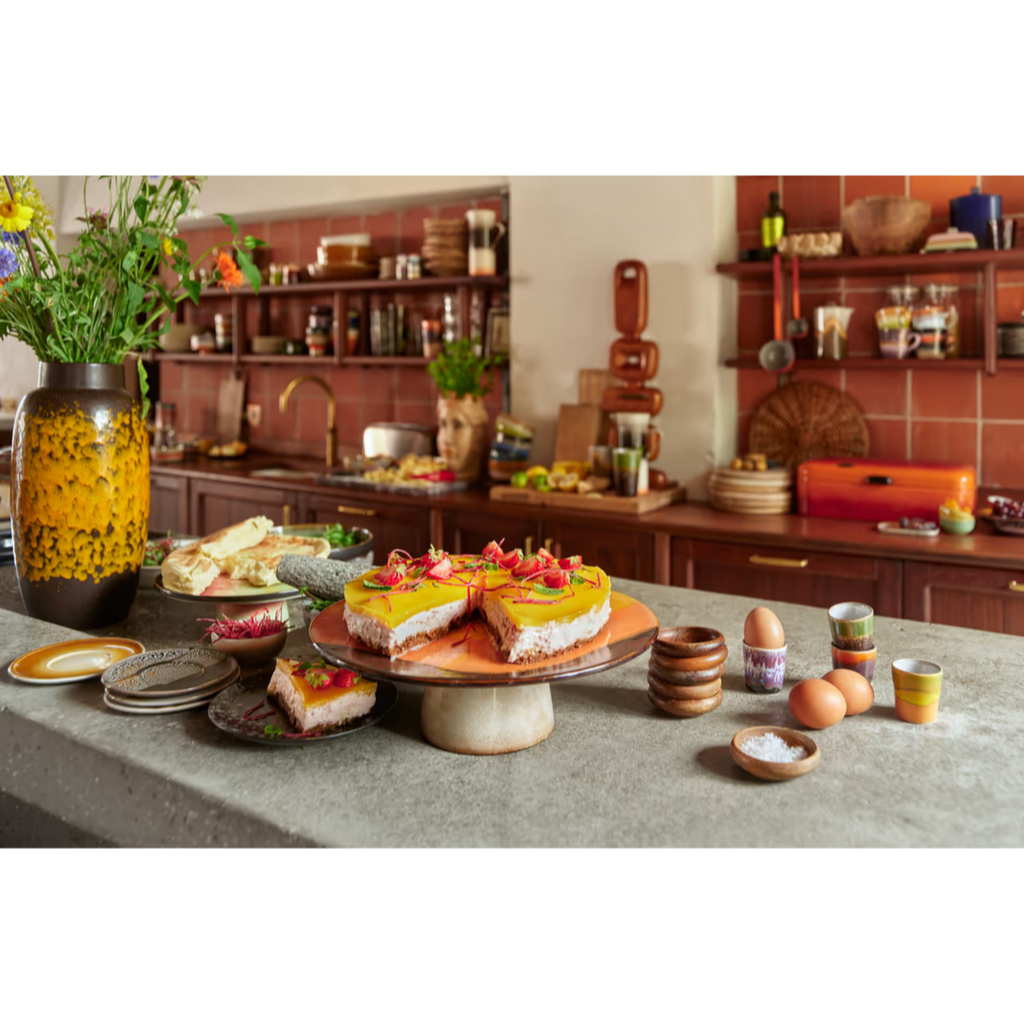 HKliving 70S Ceramics Egg Cups, Island 4 stuks