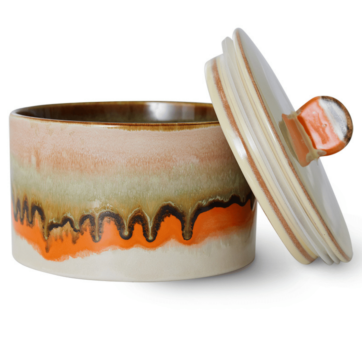 Hkliving Voorraadpot 70's Ceramics Burst 17 cm