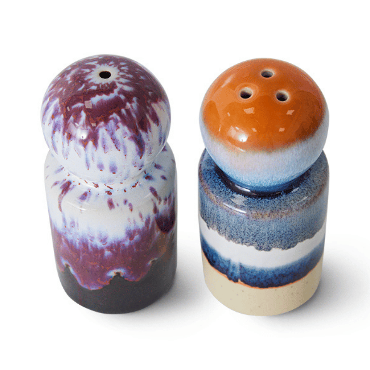 HKliving 70S Ceramics Pepper & Salt Jar