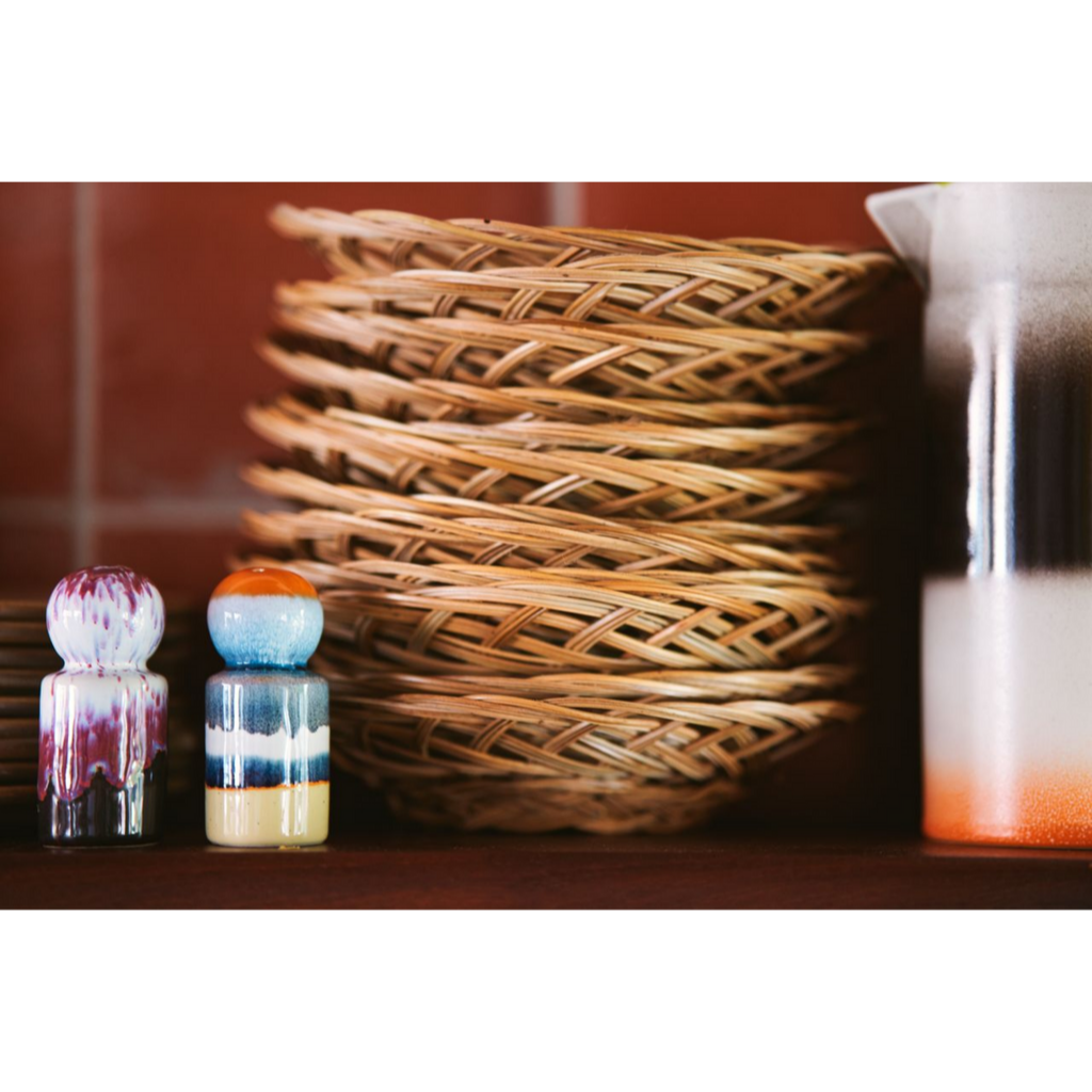 HKliving 70S Ceramics Pepper & Salt Jar