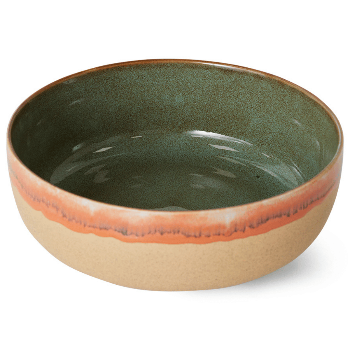 HKliving Salade Schaal 70's Ceramics Shore 25 cm