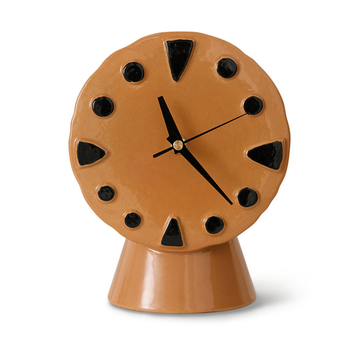 HKliving Tafelklok Retro Ceramics Clock Peath