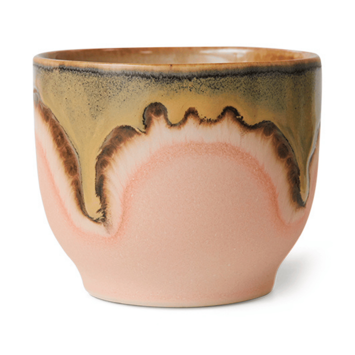 HKliving Koffiekopje 70's Ceramics Blossom 0.25 L