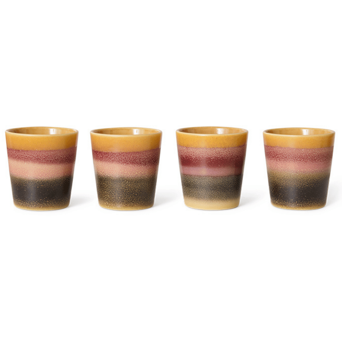 HKliving Koffiekopje 70's Ceramics Sunset 0.23 L