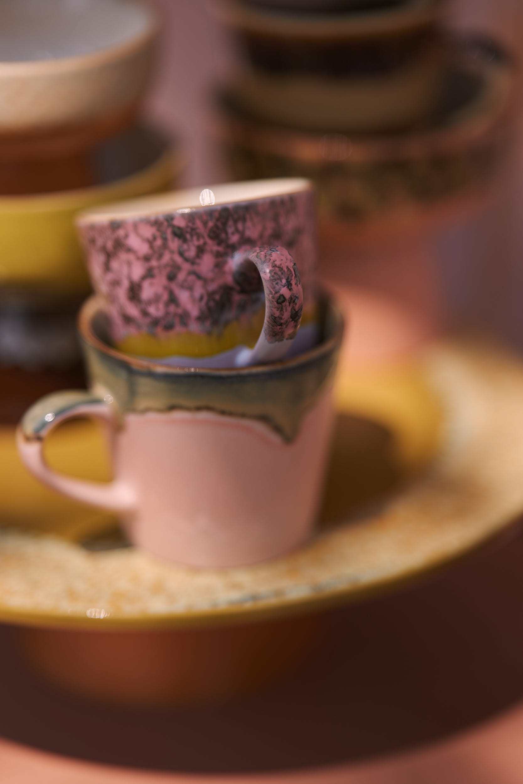 HKliving Koffiekopje Americano 70's Ceramics Blast 0.27 L