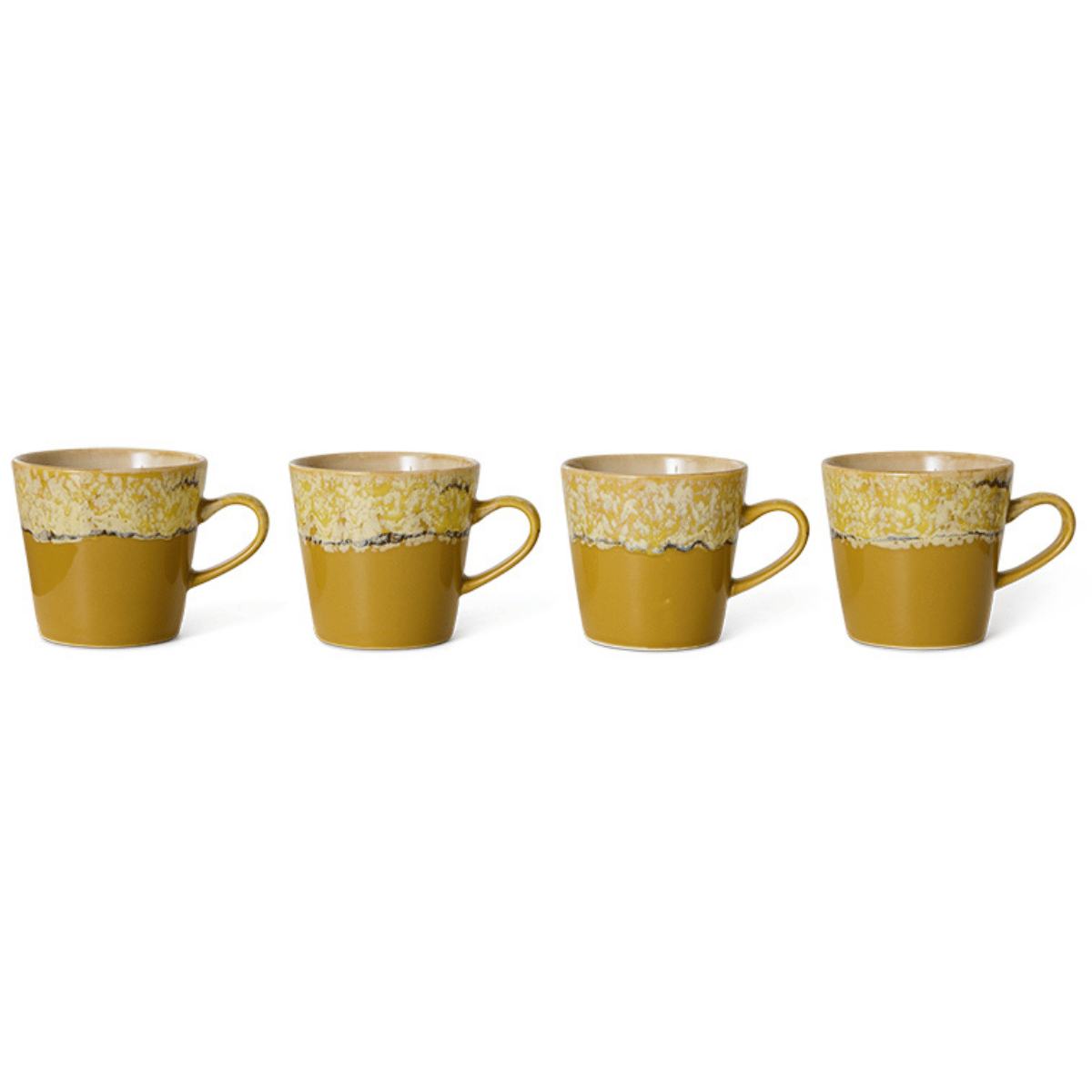 HKliving Koffiekopje Americano 70's Ceramics Sunbeam 0.27 L