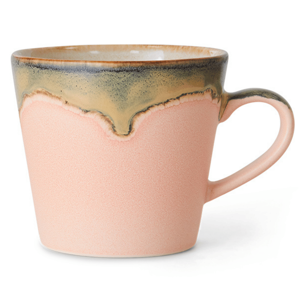 HKliving Cappuccinomok 70's Ceramics Blossom 0.33 L